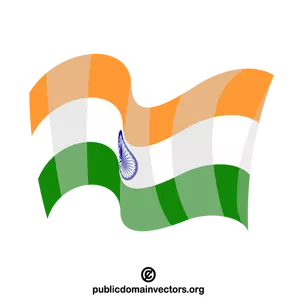Nationalflagge von Indien