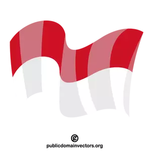 Indonesiens flagga