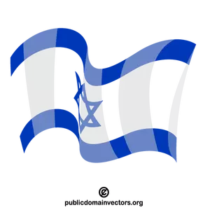 Israels nationella flagga