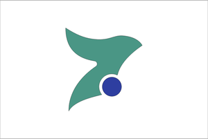 Flagge von Isumi, Chiba