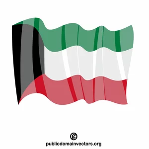 Bandera nacional de Kuwait