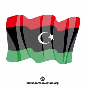Libyens flagga