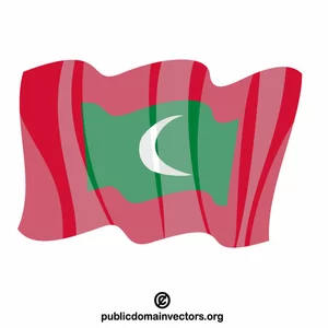 Flaga Malediwów