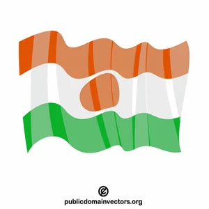 Nigers nationella flagga