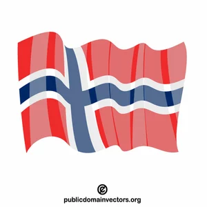 Flaga narodowa Norwegii