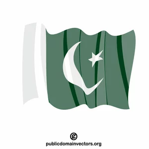 Bandeira nacional paquistanesa