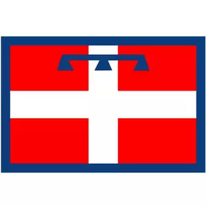 Flagge des Piemont