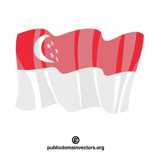 सिंगापुर ध्वज