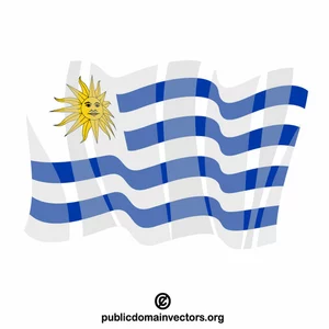 Drapeau de la République de l’Uruguay
