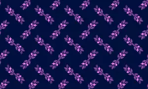 Bloemen paars behang