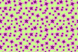 Floral purple pattern
