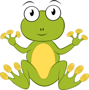 Frog vector graphics