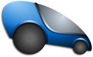 Futuristic Automobile Vector