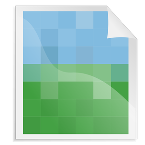Icono de vector de imagen GIF