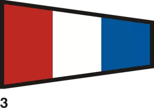 Fransk flagg
