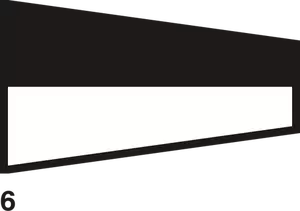 Zwarte en witte vlag