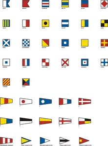 Gran Pavese vlaggen, alle vlaggen
