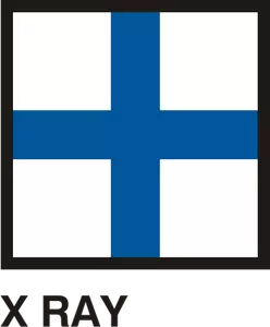 Gran Pavese bendera, X-ray bendera