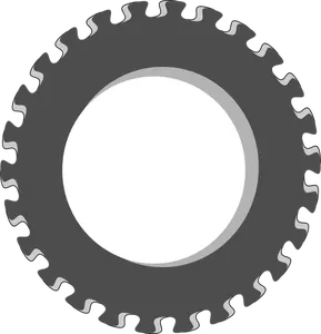 Vektorový obrázek ozdobný hnací kolo