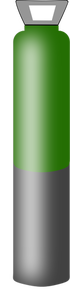 Illustrazione vettoriale di gas cilindro
