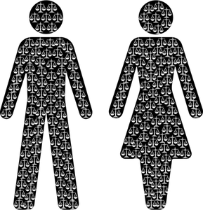 Gender gelijkheid symbool