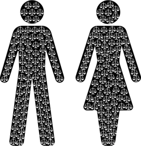 Simbol de egalitatea de şanse între femei şi bărbaţi