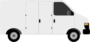 Vektorové ilustrace generických van