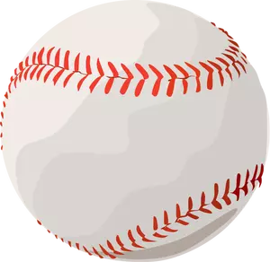Baseball ball vector image