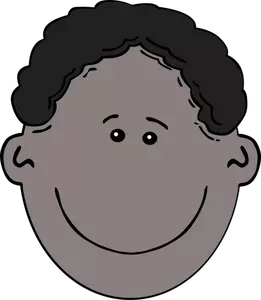 Boy Face Clip Art Cartoon