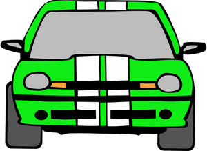 Passenger car vector image