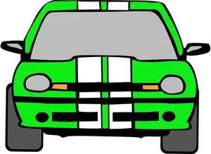 Passagier auto vector afbeelding