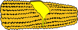 Dibujo de maíz vectorial