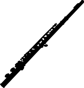 Vector afbeelding van fluit