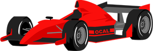 Formule 1 auto Vector