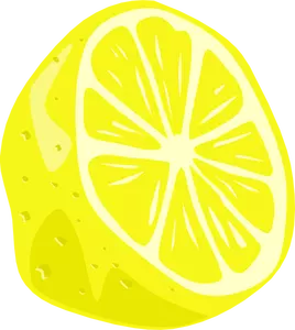 Vector image of lemon