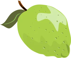 Lime vector illustrasjon med blad