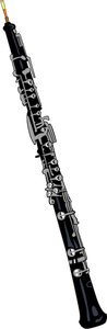 Grafica vettoriale di oboe