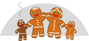 Family life of the gingerbread man