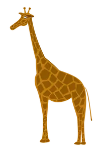 Hoge giraffe