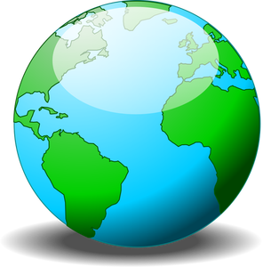 free rotating globe clipart free