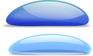 Picături de albastru albastru şi lumina vector miniaturi
