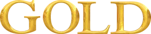 ''Gold'' typography