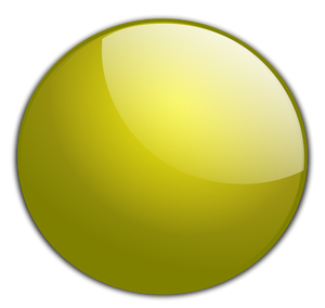 Круглая кнопка векторная графика