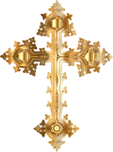 Gouden sierlijke Kruis