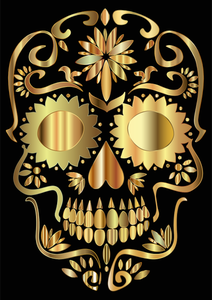 Gouden schedel