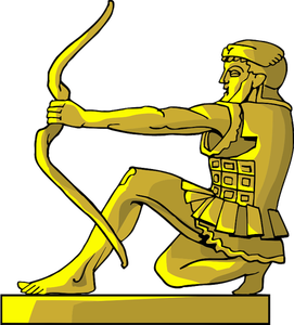 Estatua de oro de bowman