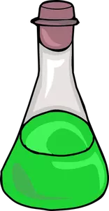 Nauka zielone butelki