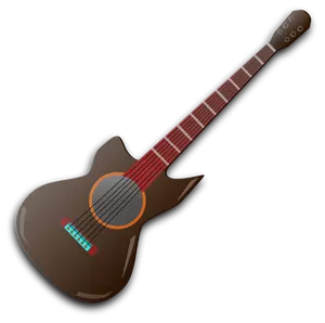 Vectorafbeeldingen van akoestische gitaar