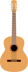 Guitar musical instrument vector image