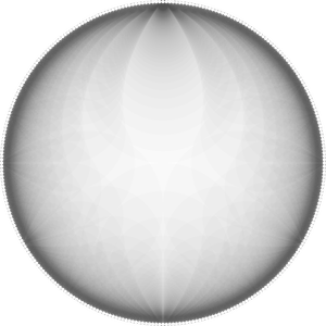 Fractal cirkel